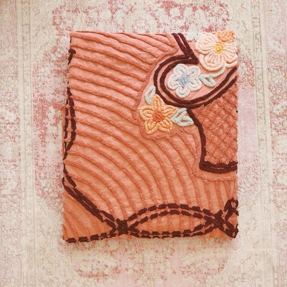 Handmade Other - 1960s Chenile Bedspread